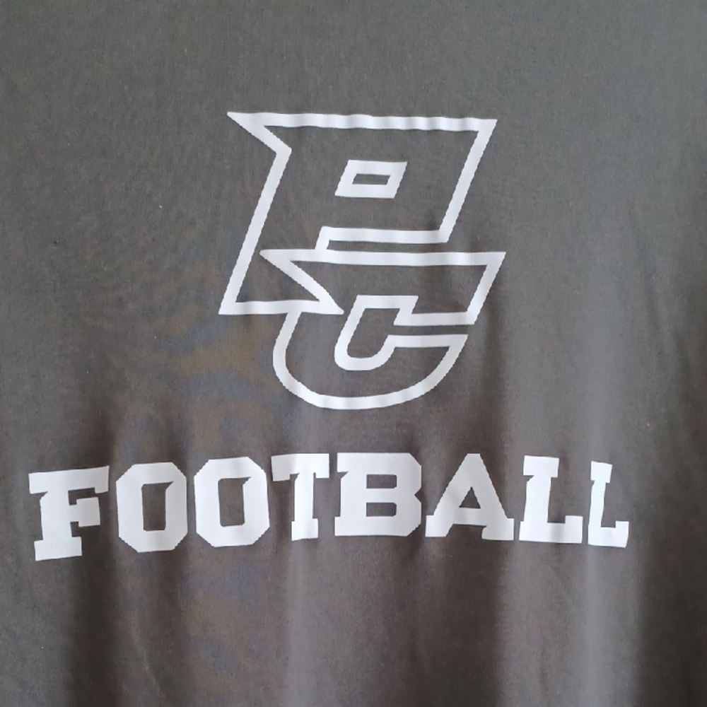 Men's Navy Short-Sleeve Performance Tee - Picture 3 of 3